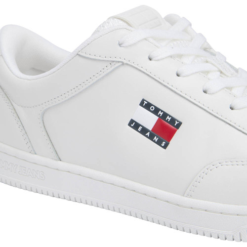 Tommy Hilfiger Cupsole Long Lace Leather Sneaker